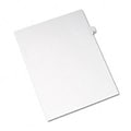 Avery® Allstate-Style Individual Number Legal Index Dividers; Title: 32, Letter, White, 25/pk
