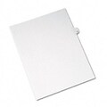 Avery® Allstate-Style Individual Number Legal Index Dividers; Title: 34, Letter, White, 25/pk