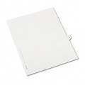 Avery® Allstate-Style Individual Number Legal Index Dividers; Title: 35, Letter, White, 25/pk
