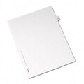 Avery® Allstate-Style Individual Number Legal Index Dividers; Title: 45, Letter, White, 25/pk