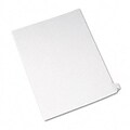 Avery® Allstate-Style Individual Number Legal Index Dividers; Title: 50, Letter, White, 25/pk