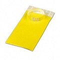 Advantus® Crowd Management Wristbands; Yellow, 100 per Pack