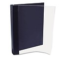 Advantus® Magazine Binder; 9-1/2x11-1/4, Clear Front Cover, Navy Blue Back