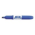 BIC® Great Erase Grip™ Dry-Erase Markers; XL, Chisel Tip, Blue