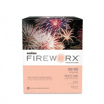 Fireworx™ 20lb. Color Copy/Laser Paper; 8-1/2x11", Letter Size, Jammin' Salmon