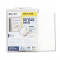 C-Line® Self-Stick Whiteboard Sheets; 8-1/2x11