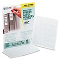 C-Line® Self-Adhesive Binder Label Holders; for 1 1/2 Binders