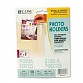 Self-Adhesive Clear Pockets; Photo Holders