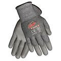 MCR™ Safety Ninja® Force Polyurethane Coated Gloves; x-Large, Silver