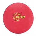 Champions Two-Ply Nylon-Wound Playground Ball, Red, 10 Diameter