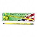 Dixon® Ticonderoga Pencils; #1, B, Yellow Barrel