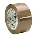 Carton Sealing Tape 2 x 60 Yards, 3 Core, Tan