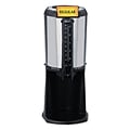 Hormel® Thermal Gravity Beverage Dispenser; 2.5 L, Black, Stainless Steel
