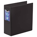 find it™ Gapless Loop Ring Binders; 11 x 8-1/2, 4in Capacity, Black