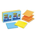 Post-It® Super Sticky™ Pop-Up Notes in Assorted Neon; 3x3