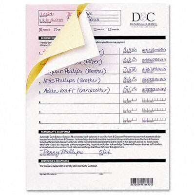 Nekoosa Fast Pack Digital Carbonless Paper, 1-Part, 8 1/2 x 11, White, 2500/CT (NEK17393)