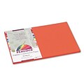 Peacock® Sulphite Construction Paper; 12x18, Orange, Rigid