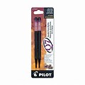 Pilot® Q7 Needle-Point Retractable Gel Pen Refills; Fine, Black Ink