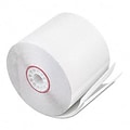 Two-Ply Calculator Receipt Paper, 2-1/4w, 90l, White, 50/carton