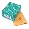 Open Side Booklet Envelope, Traditional, 12 x 10, Light Brown, 100/Box