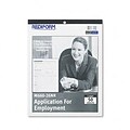 Application for Employment, 8-1/2 x 11, 50-Form Pad