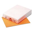 Kaleidoscope Colored Copy/Laser Paper, Hyper Orange, 24lb, Letter, 500 Sheets