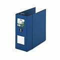 Samsill® Clean Touch Antimicrobial 5 D-Ring Binder with Label Holder; Non-View, Dark Blue, 3-Ring
