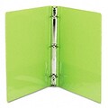 Samsill® Antimicrobial Presentation 1 Round Ring Binder; View, Lime, 3-Ring