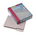 Smead® Colored File Folders; Letter, Gray