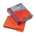 Smead® Colored File Folders; Letter, Orange