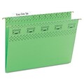 Smead® Tuff® Hanging File Folders; Letter, Green