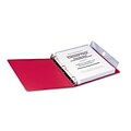 Smead® Poly Ring Binder Pockets; Clear