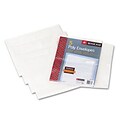 Side-Load Envelopes with 1-1/2 Expansion, Jacket, Ltr, Poly, CLR, 5/pk