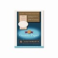 Southworth® 25% Cotton-Content Granite Paper; Ivory, 250 Sheet/Box