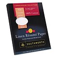 Southworth Connoisseur Collection® Exceptional Résumé Paper; 32lb, 8-1/2 x 11, Blue, 100 Sheets