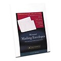 Southworth® Connoisseur Collection® Exceptional Resume Envelope; 9 x 12, White, 25/Pack