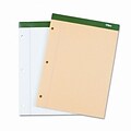 Tops® Double Docket® Ruled Pads with Extra Stiff Back; Legal Rule, Letter, Canary, 100 Sheets