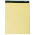 Tops® Double Docket® Ruled Pads; Law Rule, Letter, Canary, Six 100-Sheet Pads/Pack