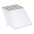 Easel Pads, Quadrille Rule Graph Paper, 27 x 34, White, Four 50-Sheet Pads/carton