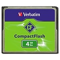 Verbatim® CompactFlash® Memory Cards;  4GB