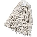 Unisan® Cut-End Cotton Wet Mop Heads; #20 Size, White