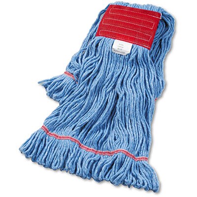 Unisan® Super Loop Wet Mop Head; Large, Blue