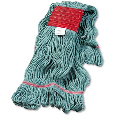 Unisan® Super Loop Wet Mop Head; Large, Green
