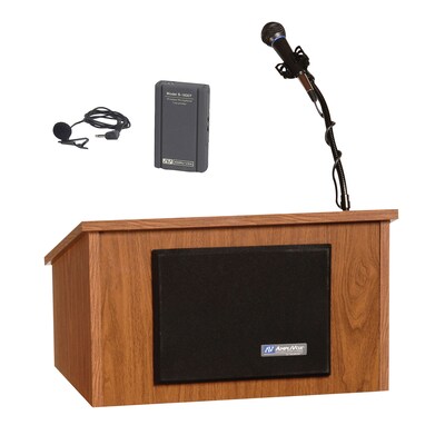 AmpliVox® Tabletop Lectern; APLSW250WT30