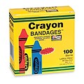 Crayon Adhesive Bandages; 100 PCS