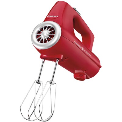 PowerSelect 3-Speed Hand Mixer - Red