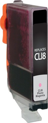Quill Brand® Canon CLI-8 Remanufactured Magenta Ink Cartridge, Standard Yield (0625B002) (Lifetime Warranty)