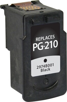 Quill Brand® Remanufactured Black High Yield Ink Cartridge Replacement for Canon PG-210XL (2973B001)