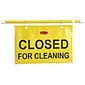 Rubbermaid® "Closed for Cleaning" Safety Hanging Sign