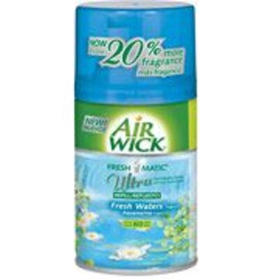 Air Wick Freshmatic Air Freshener Refill Kit, Fresh Water, 6/Carton (6233879553CT)